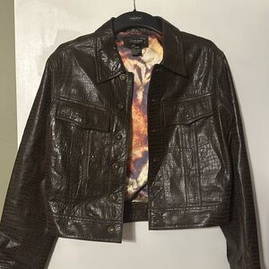 Genuine leather jacket